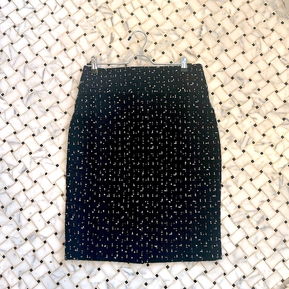 J.Crew B&W holiday skirt Size 4